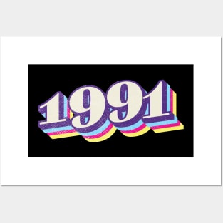 1991 Birthday Year Posters and Art